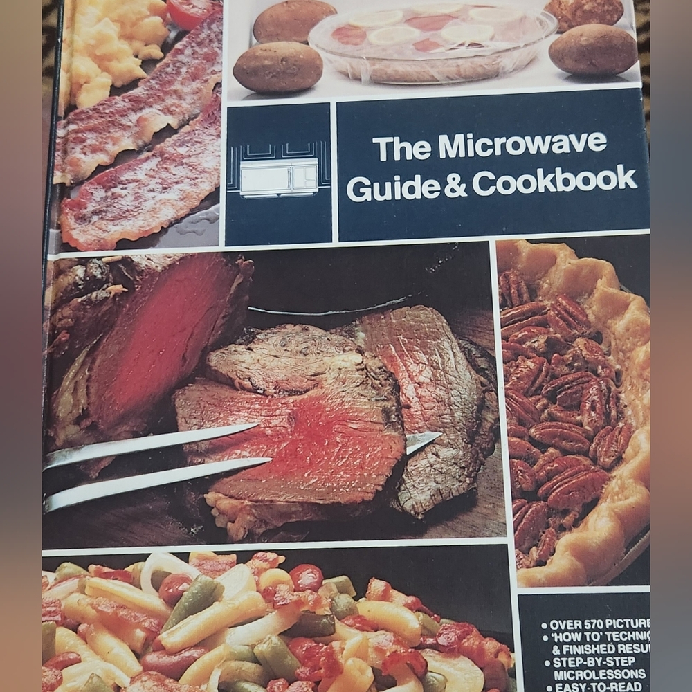 Vintage 1980 The Microwave Guide & Cookbook Recipes Cook Book Cooking